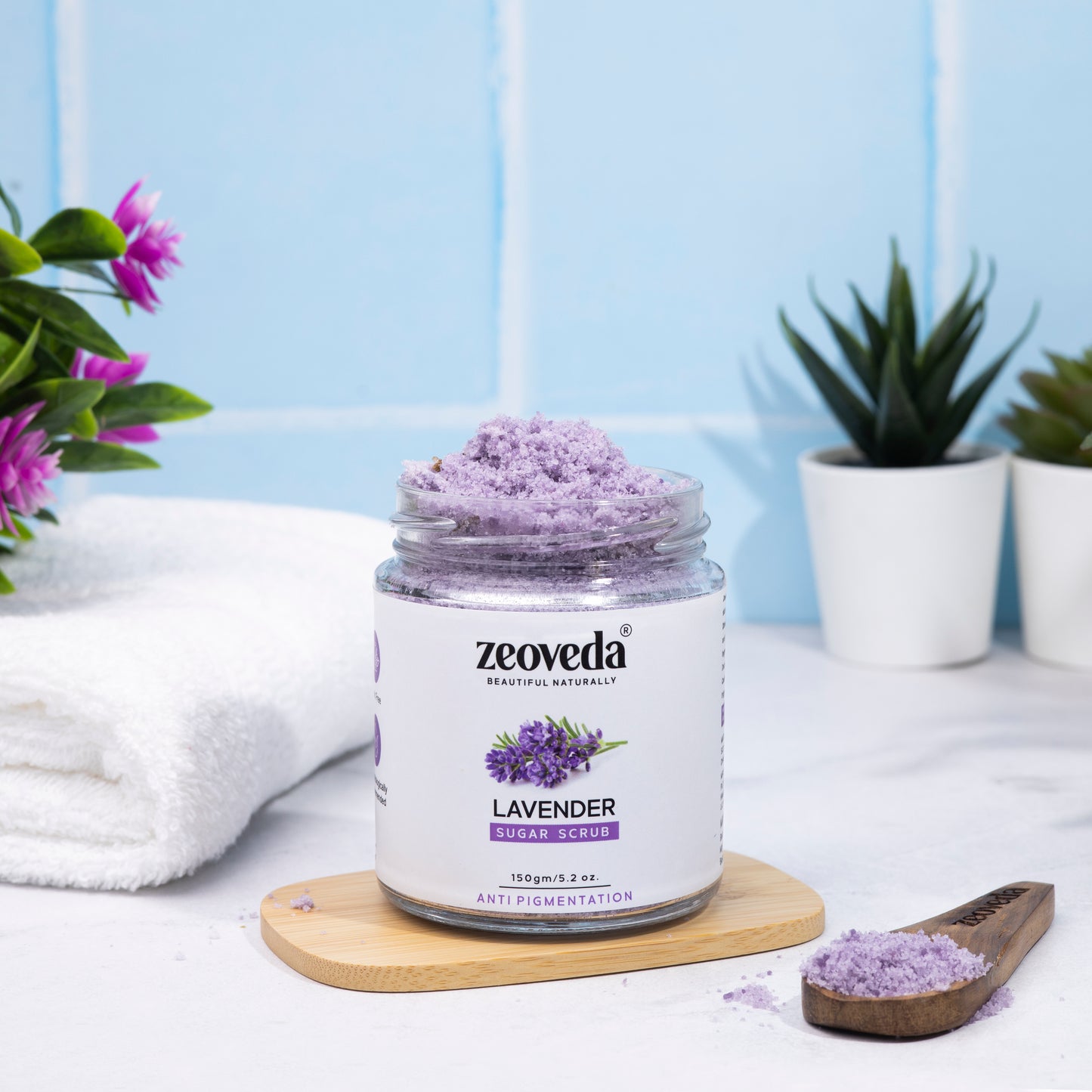 Lavender Sugar Scrub For Blackheads and Pigmentation | Anti Pigmentation Scrub (100ML)