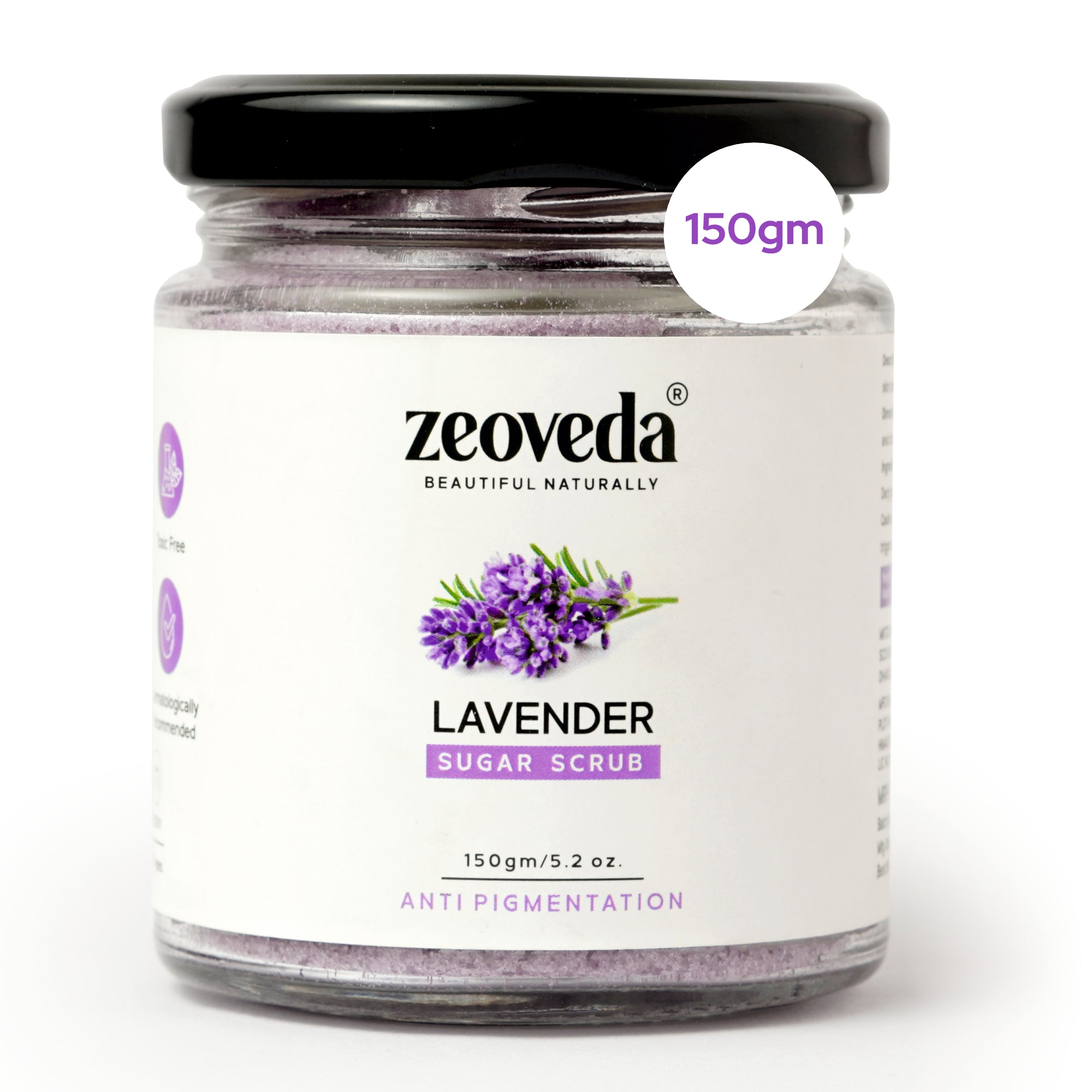 Lavender Sugar Scrub For Blackheads and Pigmentation | Anti Pigmentation Scrub (100ML)