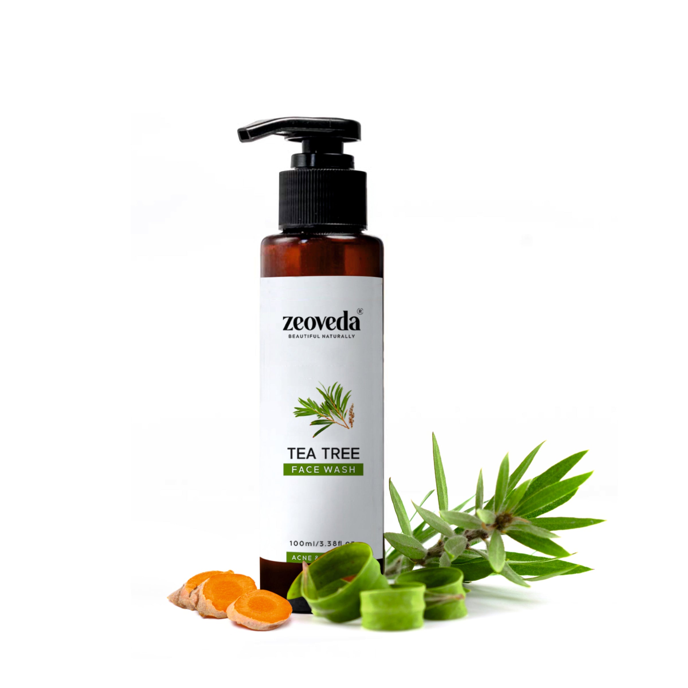Lavender Sugar Scrub(150GM) + Tea Tree Face Wash(100ML) Combo For Acne & Pigmentation