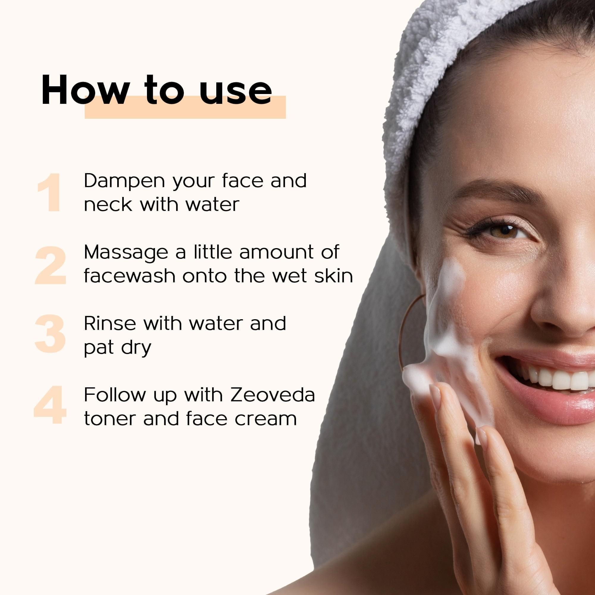 Coconut Face Wash for Deep Moisturization & Hydration | Hydrating Face Wash (100ML)